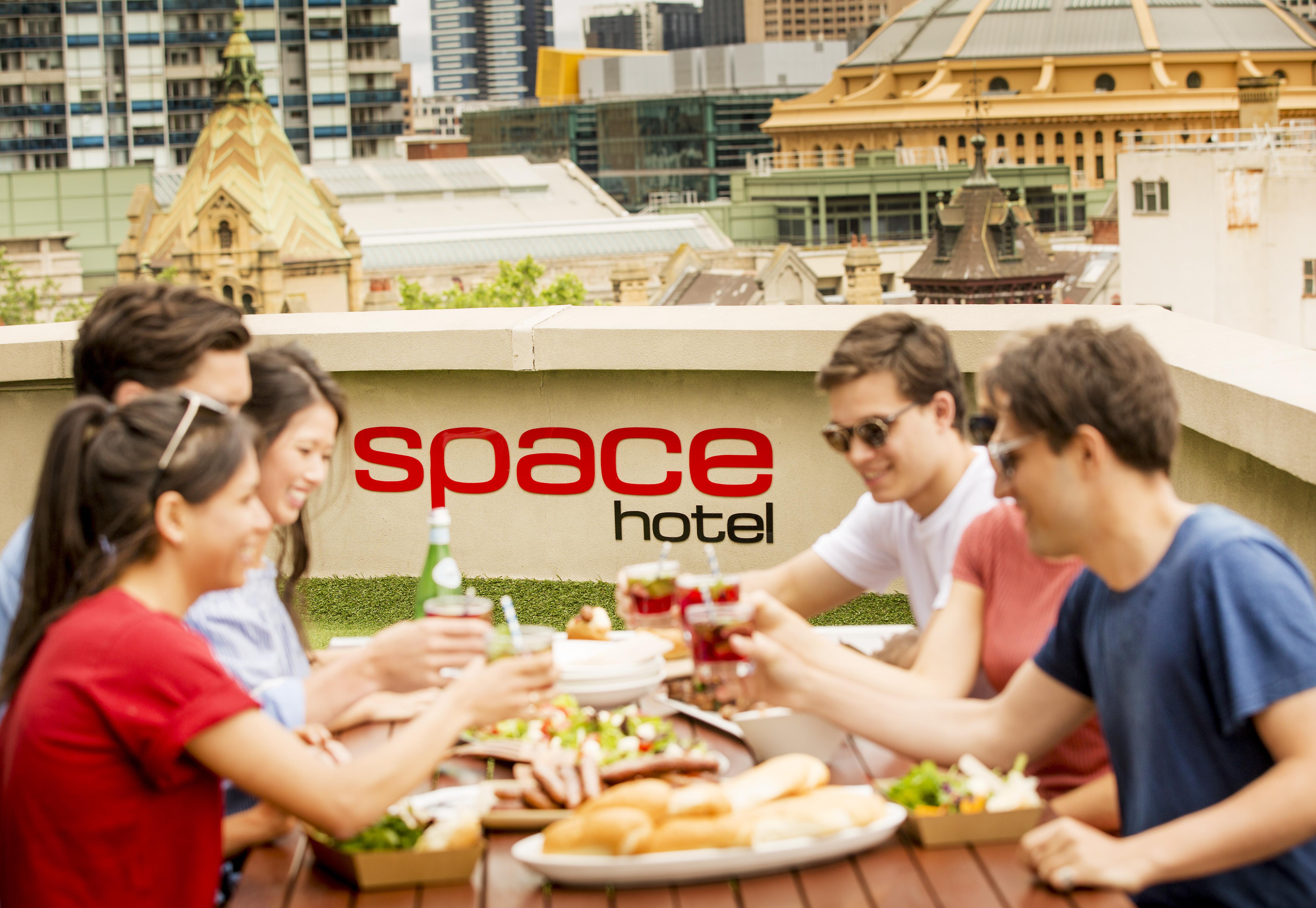 Space Hotel Melbourne Luaran gambar